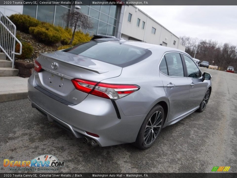 2020 Toyota Camry SE Celestial Silver Metallic / Black Photo #17