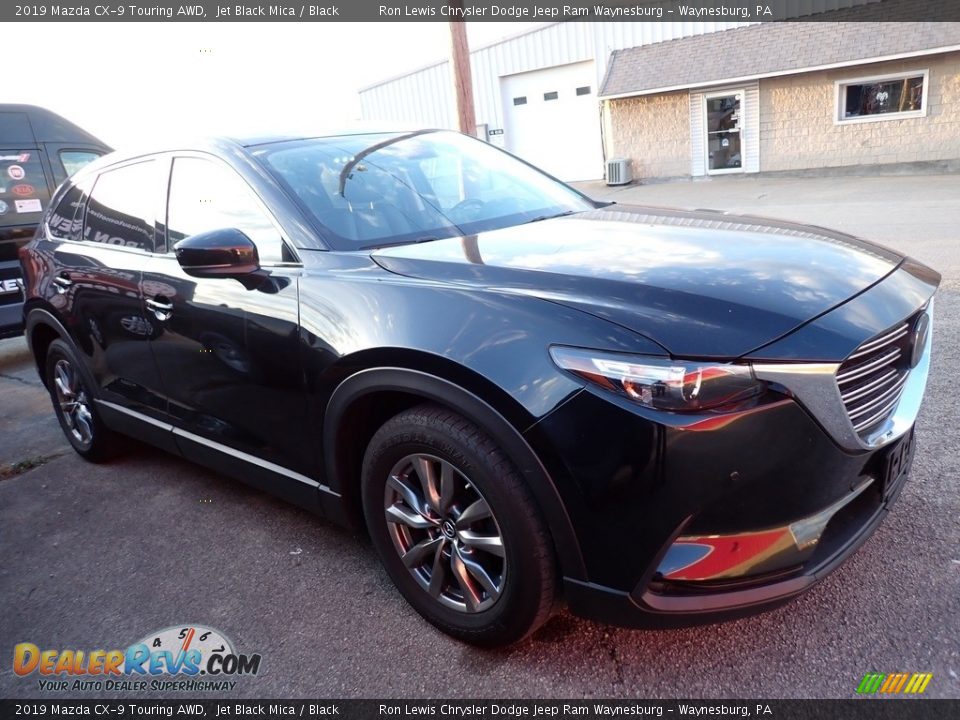 2019 Mazda CX-9 Touring AWD Jet Black Mica / Black Photo #4