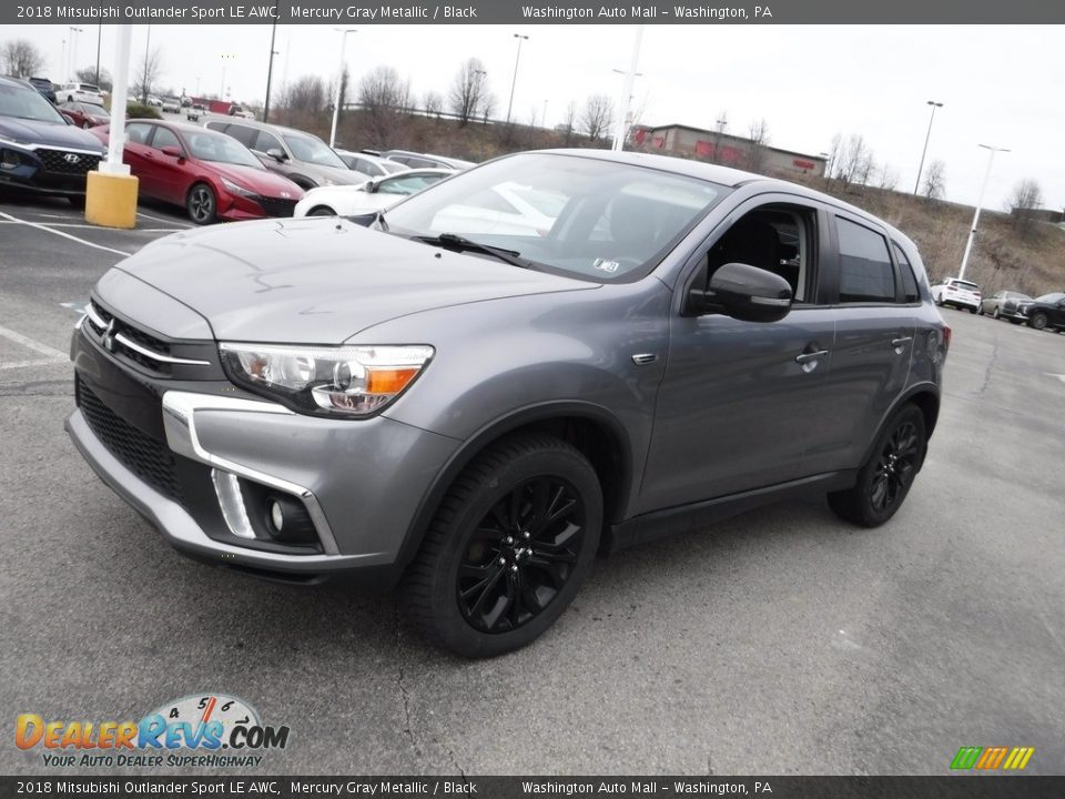 Mercury Gray Metallic 2018 Mitsubishi Outlander Sport LE AWC Photo #4