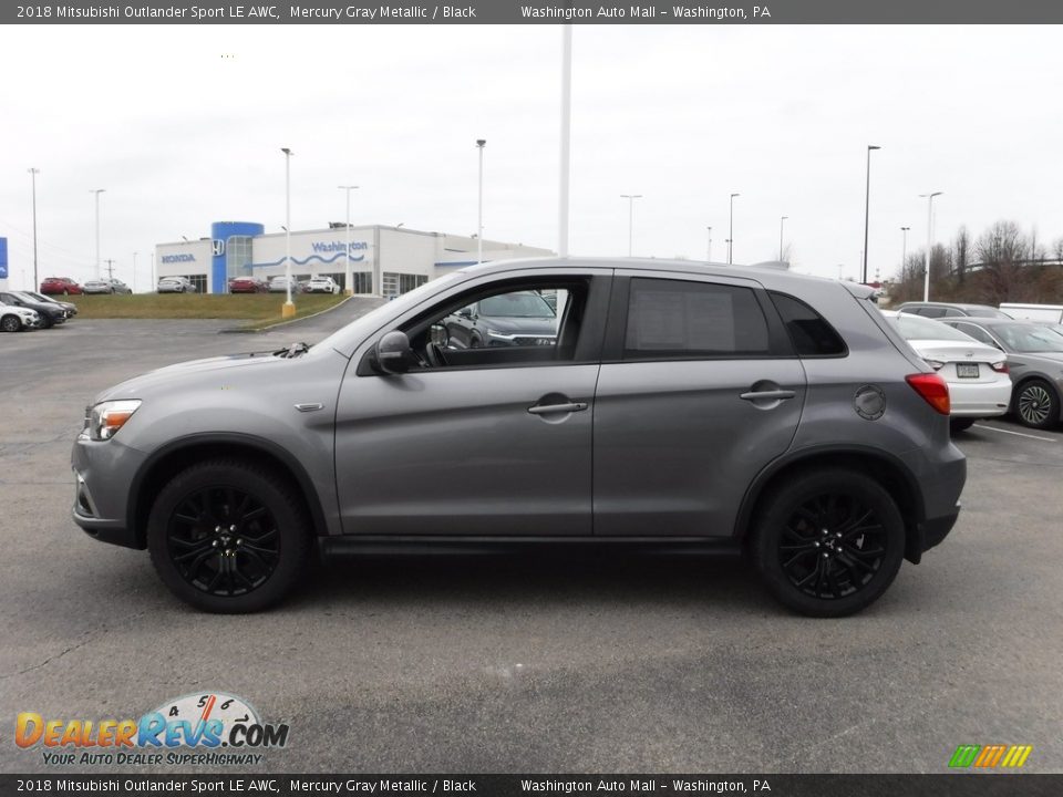 2018 Mitsubishi Outlander Sport LE AWC Mercury Gray Metallic / Black Photo #5