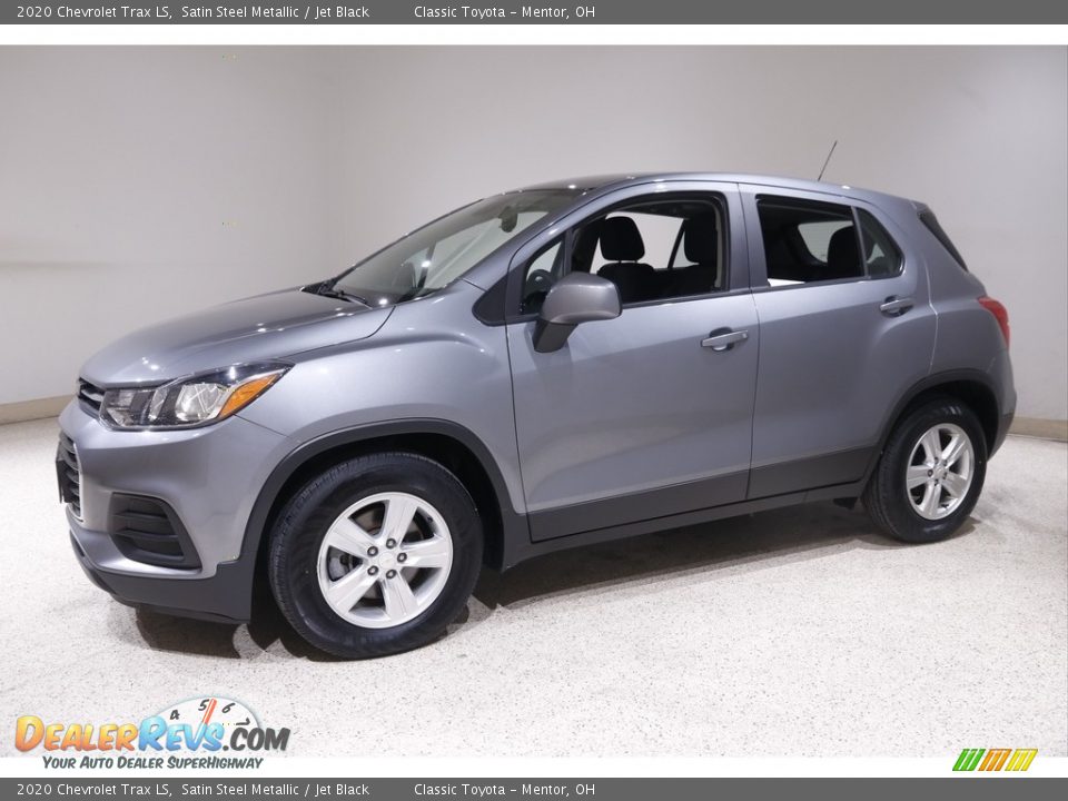 2020 Chevrolet Trax LS Satin Steel Metallic / Jet Black Photo #3