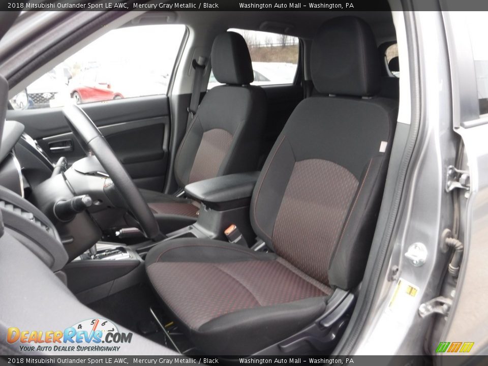 Front Seat of 2018 Mitsubishi Outlander Sport LE AWC Photo #15