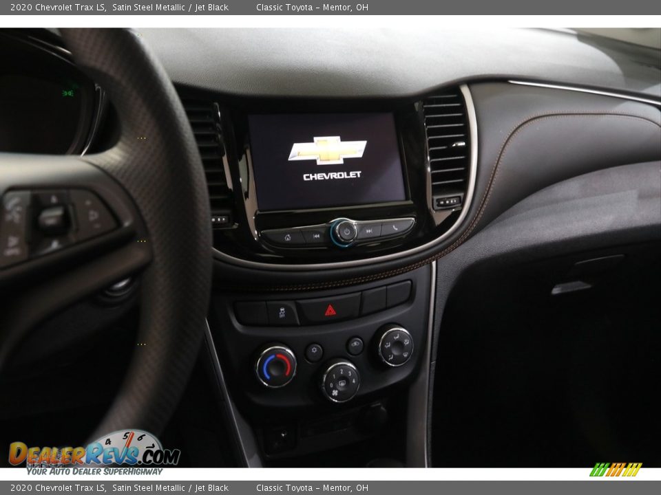 2020 Chevrolet Trax LS Satin Steel Metallic / Jet Black Photo #9