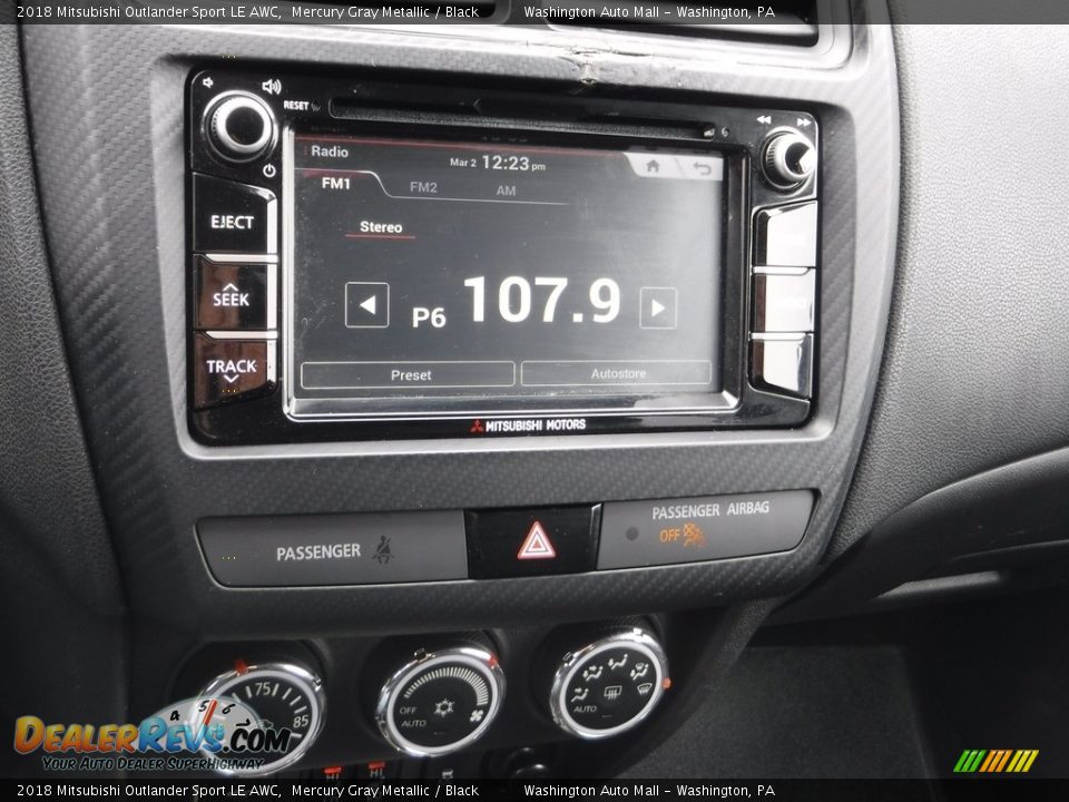 Controls of 2018 Mitsubishi Outlander Sport LE AWC Photo #21