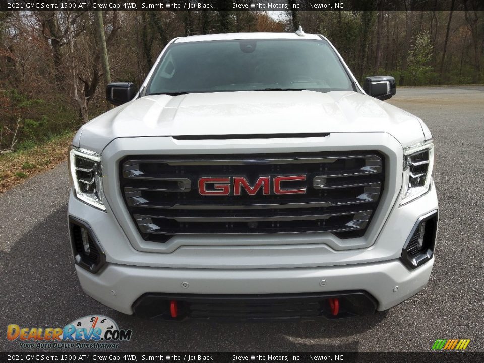 2021 GMC Sierra 1500 AT4 Crew Cab 4WD Summit White / Jet Black Photo #4