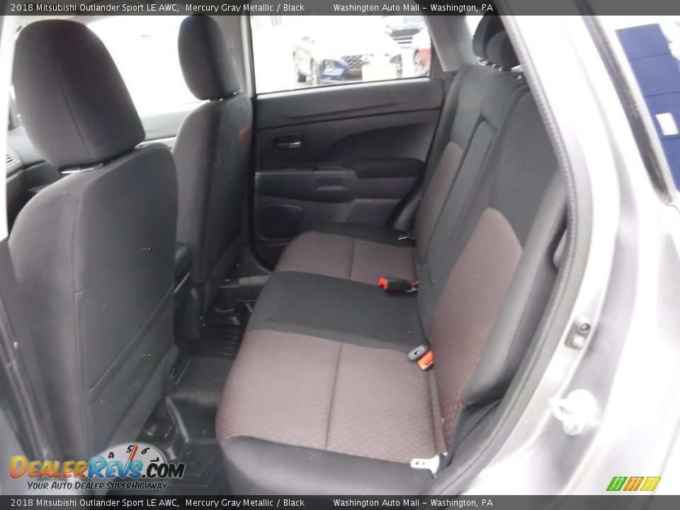 Rear Seat of 2018 Mitsubishi Outlander Sport LE AWC Photo #27