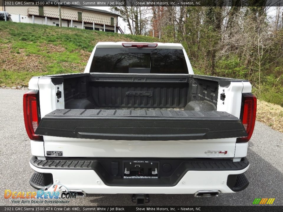 2021 GMC Sierra 1500 AT4 Crew Cab 4WD Summit White / Jet Black Photo #9