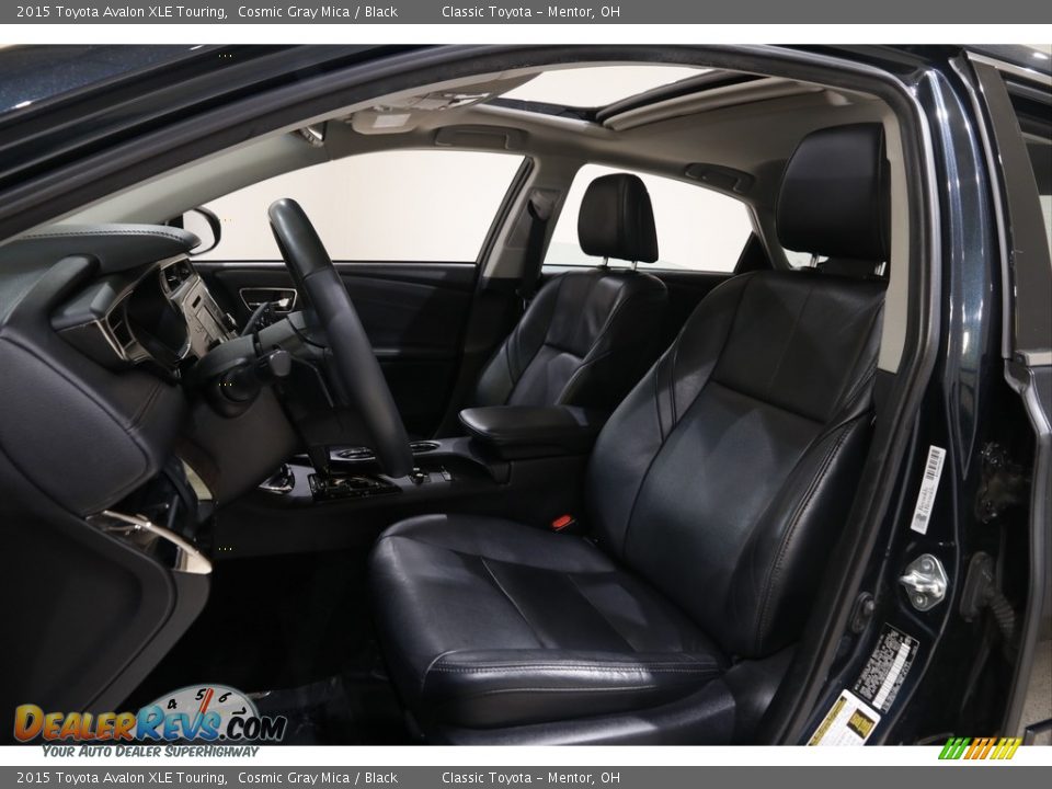 Black Interior - 2015 Toyota Avalon XLE Touring Photo #5
