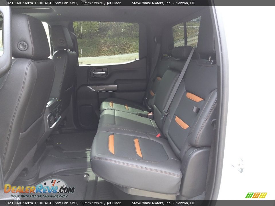 Rear Seat of 2021 GMC Sierra 1500 AT4 Crew Cab 4WD Photo #17