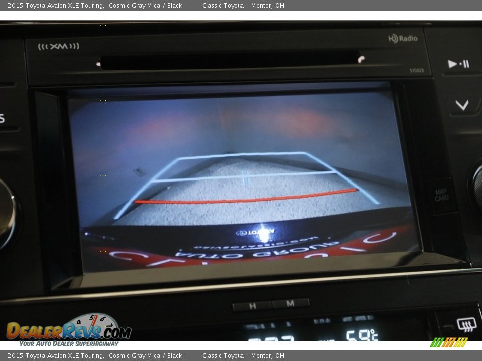 2015 Toyota Avalon XLE Touring Cosmic Gray Mica / Black Photo #13