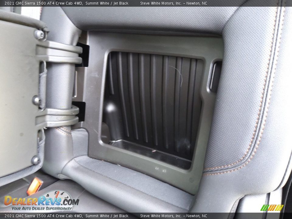 Rear Seat of 2021 GMC Sierra 1500 AT4 Crew Cab 4WD Photo #18
