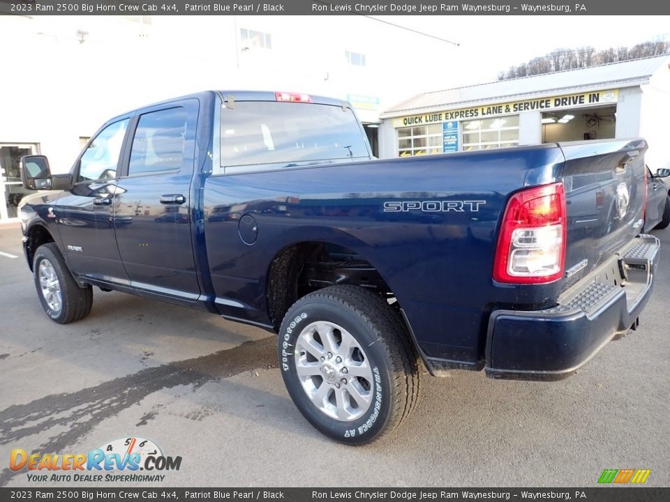 2023 Ram 2500 Big Horn Crew Cab 4x4 Patriot Blue Pearl / Black Photo #3