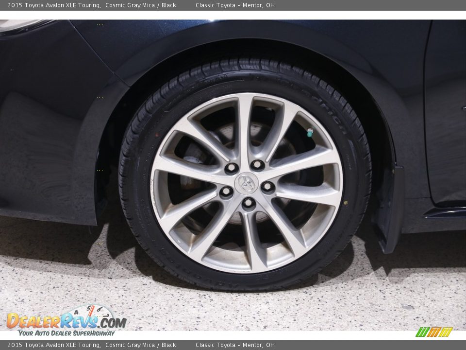 2015 Toyota Avalon XLE Touring Cosmic Gray Mica / Black Photo #22