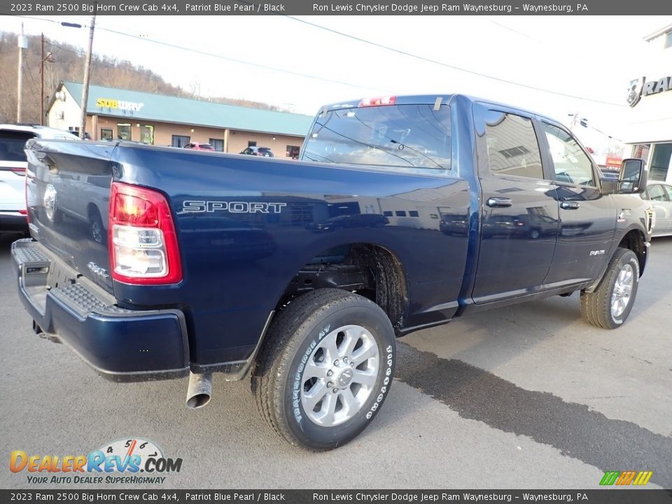 2023 Ram 2500 Big Horn Crew Cab 4x4 Patriot Blue Pearl / Black Photo #6