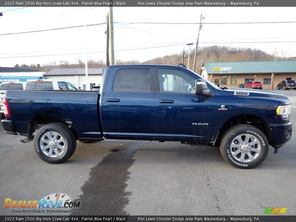 2023 Ram 2500 Big Horn Crew Cab 4x4 Patriot Blue Pearl / Black Photo #7