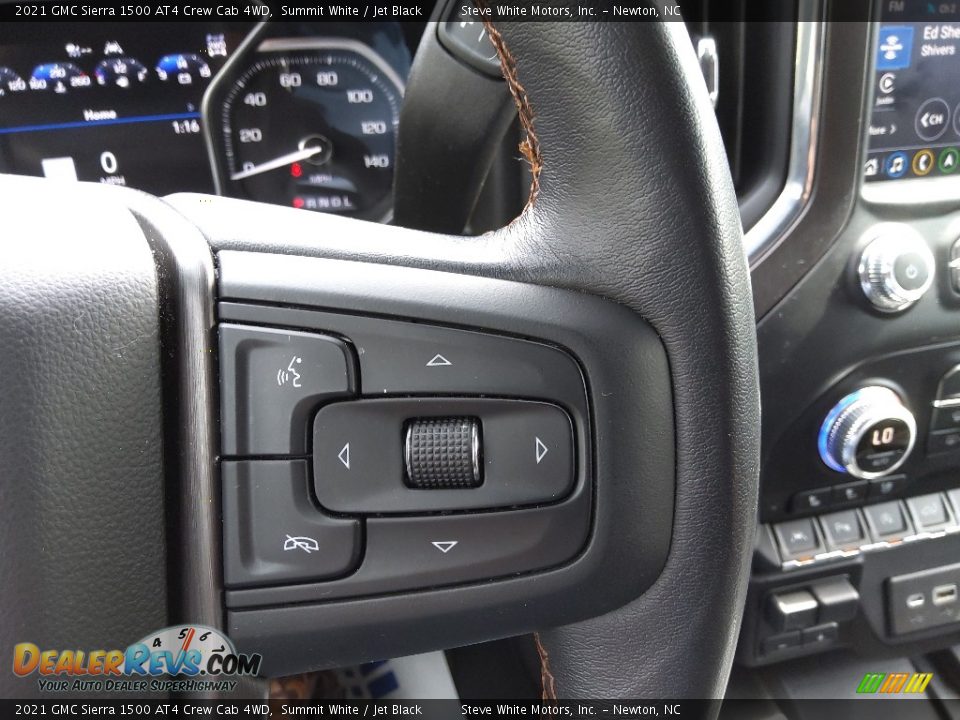 2021 GMC Sierra 1500 AT4 Crew Cab 4WD Steering Wheel Photo #26