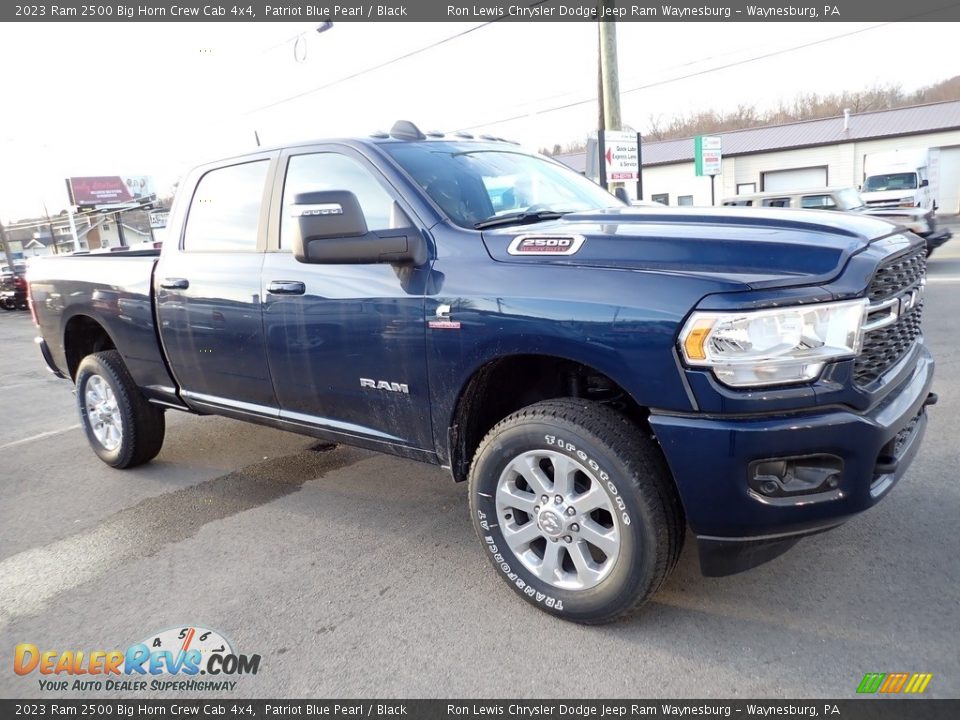 2023 Ram 2500 Big Horn Crew Cab 4x4 Patriot Blue Pearl / Black Photo #8