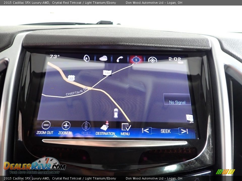 2015 Cadillac SRX Luxury AWD Crystal Red Tintcoat / Light Titanium/Ebony Photo #3