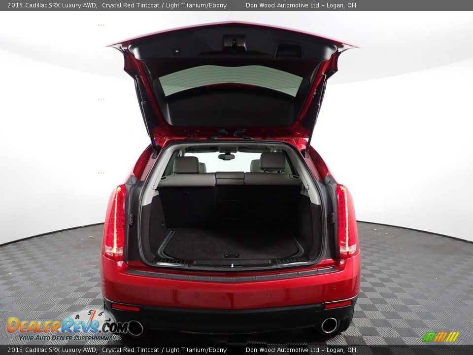 2015 Cadillac SRX Luxury AWD Crystal Red Tintcoat / Light Titanium/Ebony Photo #9