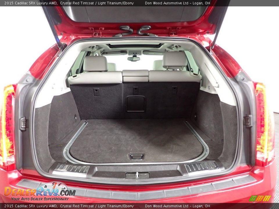 2015 Cadillac SRX Luxury AWD Crystal Red Tintcoat / Light Titanium/Ebony Photo #10