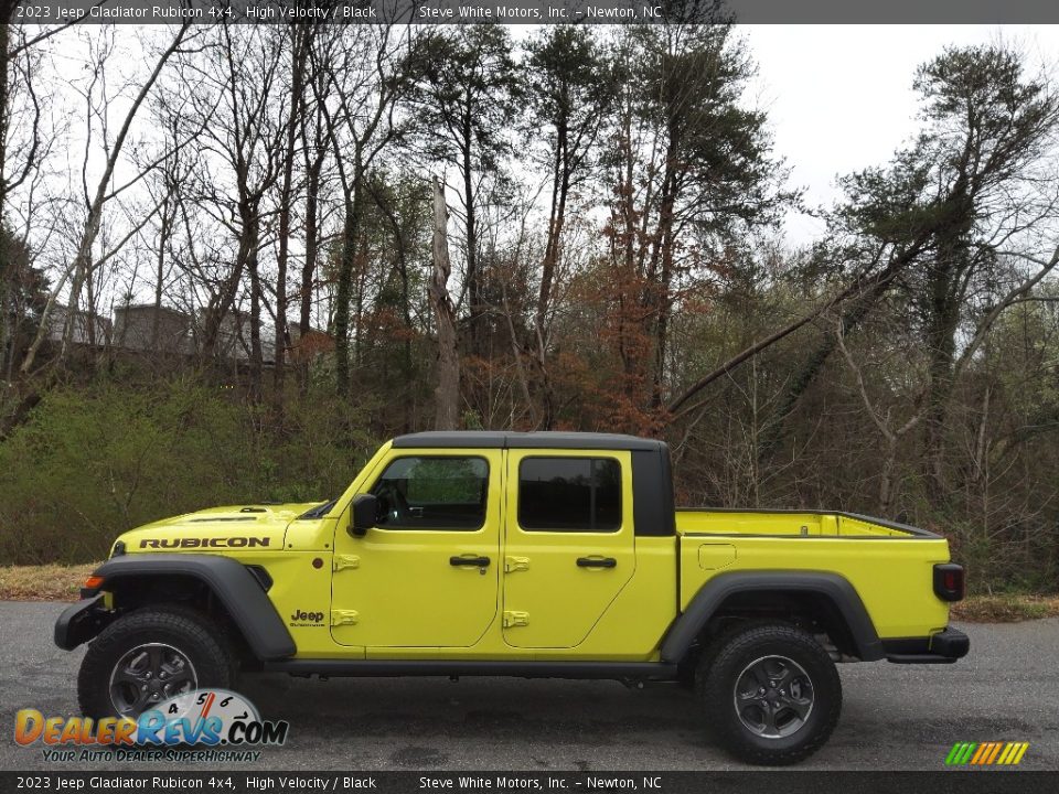 2023 Jeep Gladiator Rubicon 4x4 High Velocity / Black Photo #1