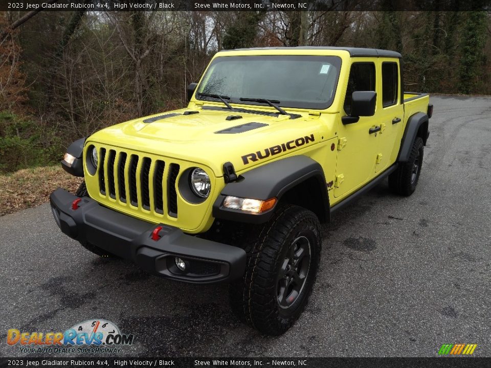 2023 Jeep Gladiator Rubicon 4x4 High Velocity / Black Photo #2