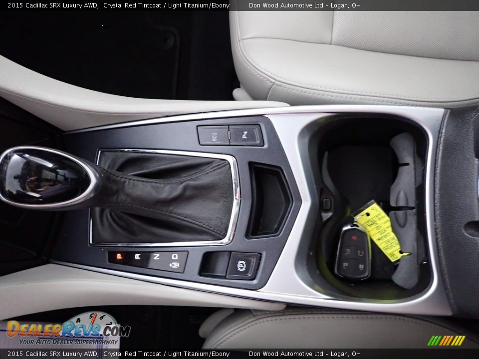 2015 Cadillac SRX Luxury AWD Crystal Red Tintcoat / Light Titanium/Ebony Photo #22