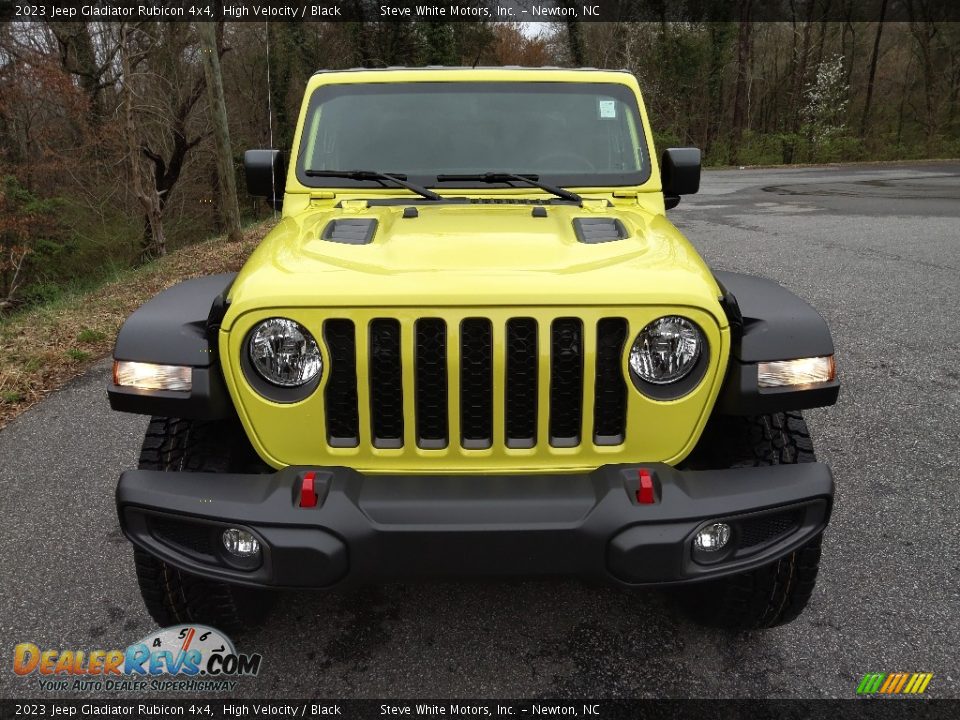 2023 Jeep Gladiator Rubicon 4x4 High Velocity / Black Photo #3