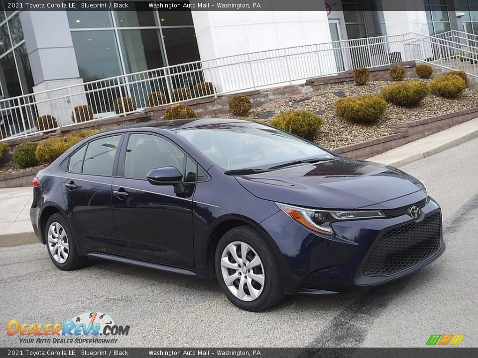 2021 Toyota Corolla LE Blueprint / Black Photo #1