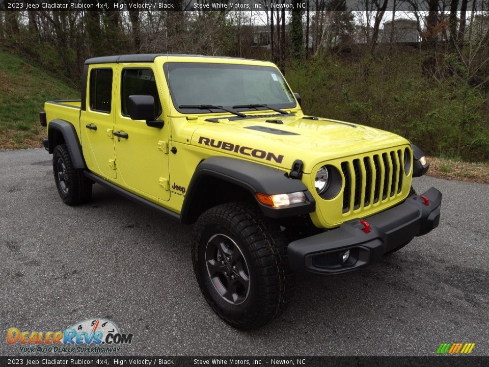 2023 Jeep Gladiator Rubicon 4x4 High Velocity / Black Photo #4