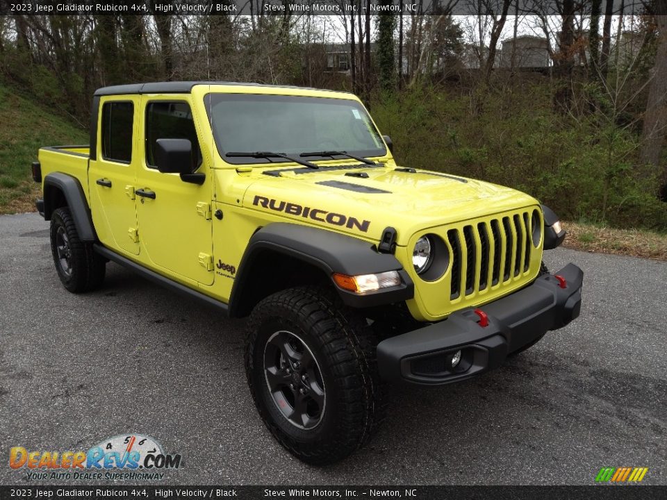 2023 Jeep Gladiator Rubicon 4x4 High Velocity / Black Photo #5