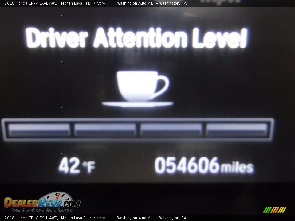2018 Honda CR-V EX-L AWD Molten Lava Pearl / Ivory Photo #35