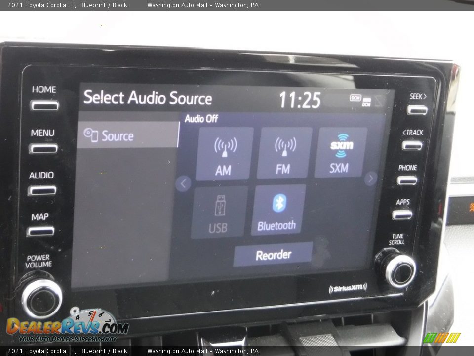 2021 Toyota Corolla LE Blueprint / Black Photo #4