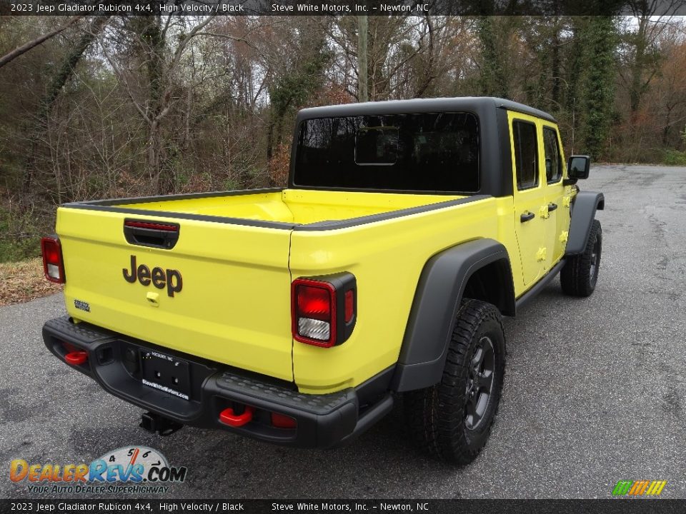 2023 Jeep Gladiator Rubicon 4x4 High Velocity / Black Photo #7