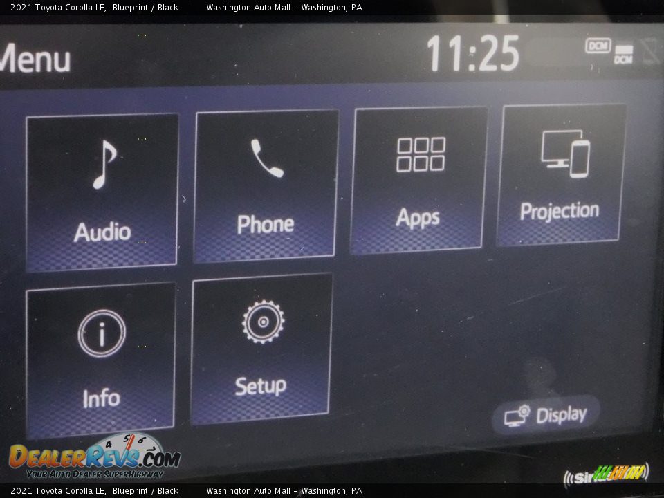 2021 Toyota Corolla LE Blueprint / Black Photo #6