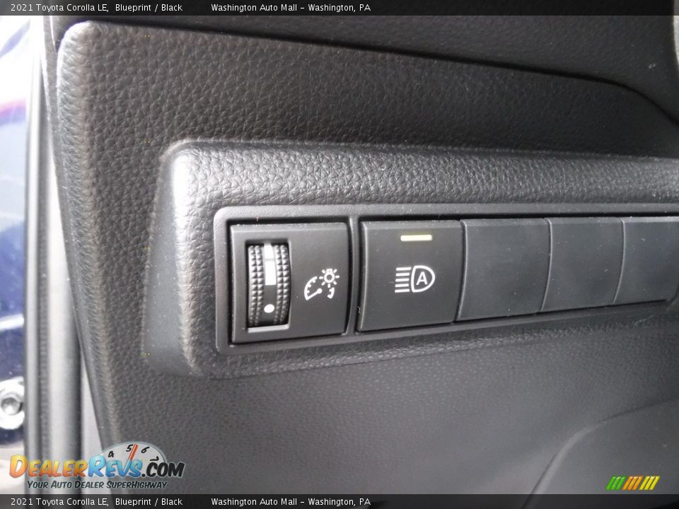 2021 Toyota Corolla LE Blueprint / Black Photo #7