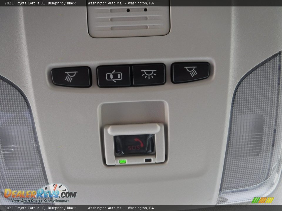 2021 Toyota Corolla LE Blueprint / Black Photo #8