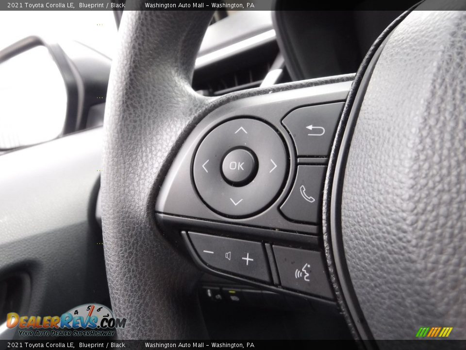 2021 Toyota Corolla LE Blueprint / Black Photo #9