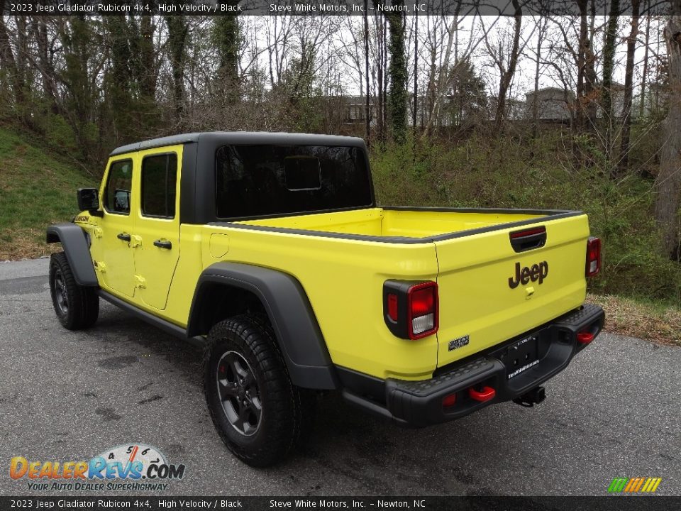 2023 Jeep Gladiator Rubicon 4x4 High Velocity / Black Photo #10