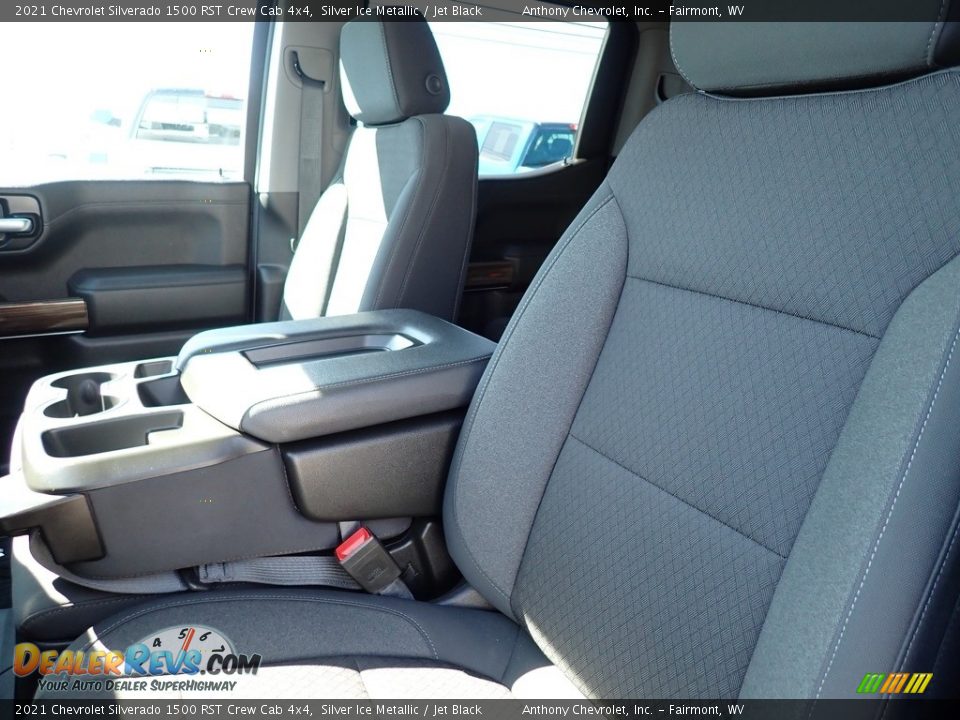 2021 Chevrolet Silverado 1500 RST Crew Cab 4x4 Silver Ice Metallic / Jet Black Photo #11