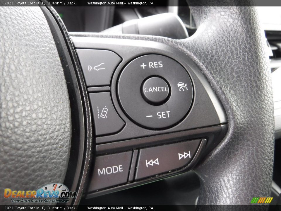 2021 Toyota Corolla LE Blueprint / Black Photo #10