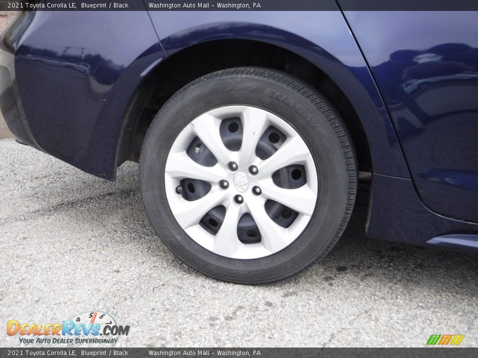 2021 Toyota Corolla LE Blueprint / Black Photo #11