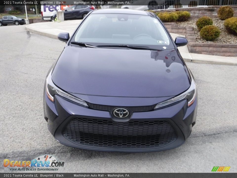 2021 Toyota Corolla LE Blueprint / Black Photo #12