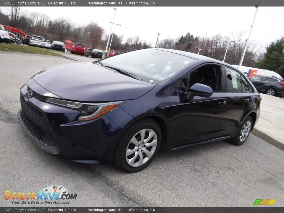 2021 Toyota Corolla LE Blueprint / Black Photo #13