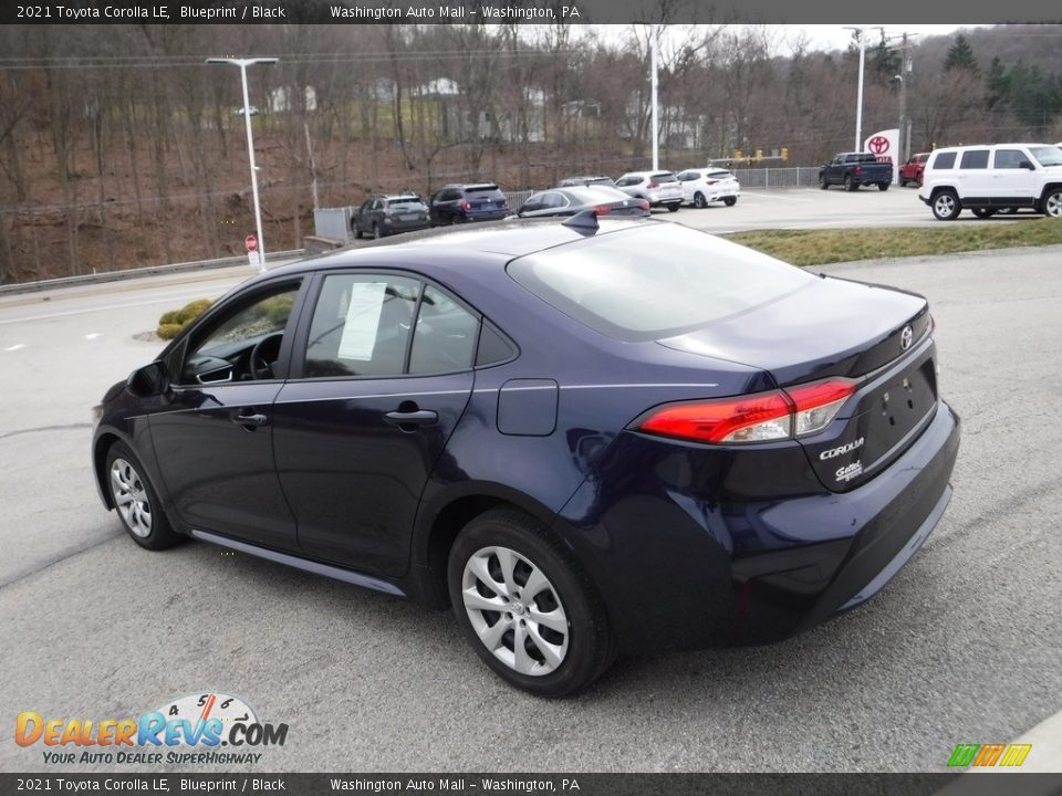 2021 Toyota Corolla LE Blueprint / Black Photo #16