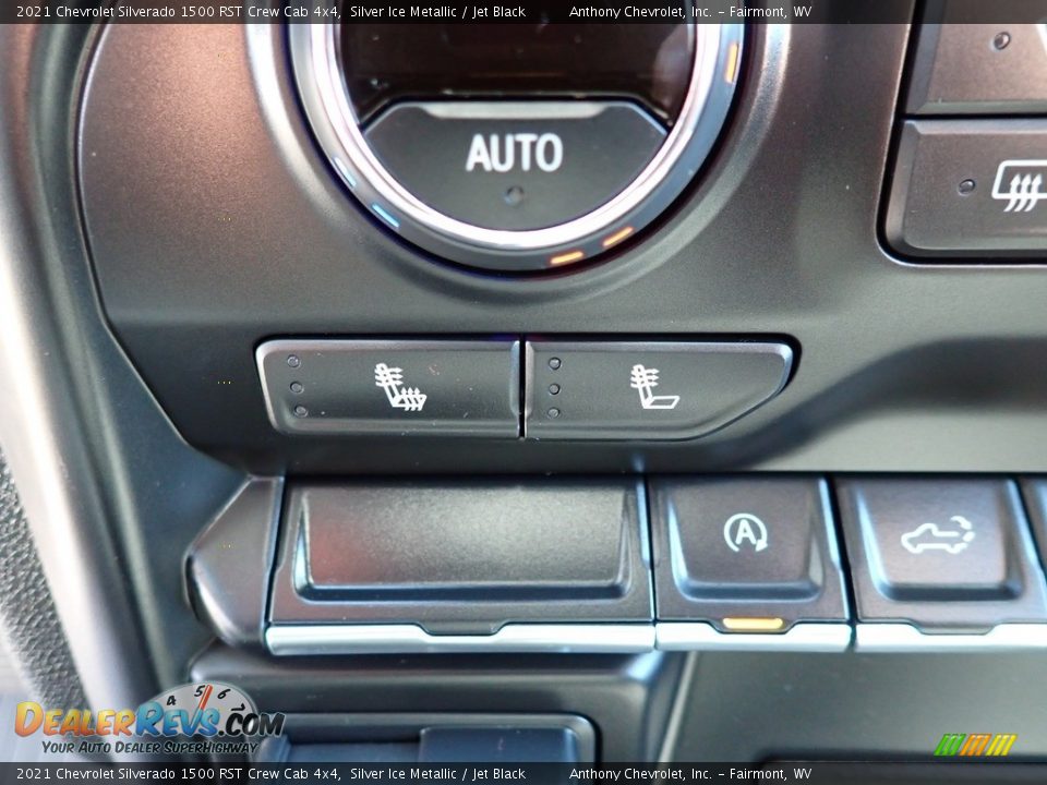 2021 Chevrolet Silverado 1500 RST Crew Cab 4x4 Silver Ice Metallic / Jet Black Photo #17