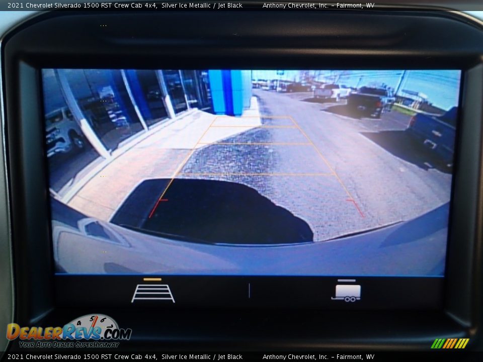 2021 Chevrolet Silverado 1500 RST Crew Cab 4x4 Silver Ice Metallic / Jet Black Photo #18