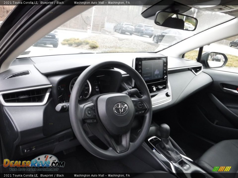 2021 Toyota Corolla LE Blueprint / Black Photo #19