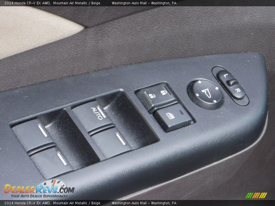 2014 Honda CR-V EX AWD Mountain Air Metallic / Beige Photo #15