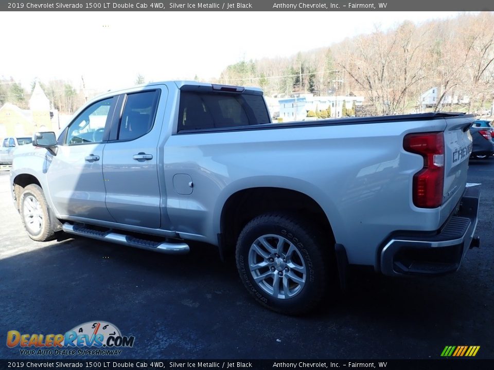 2019 Chevrolet Silverado 1500 LT Double Cab 4WD Silver Ice Metallic / Jet Black Photo #2